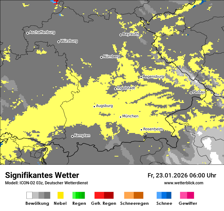 Signifikantes Wetter