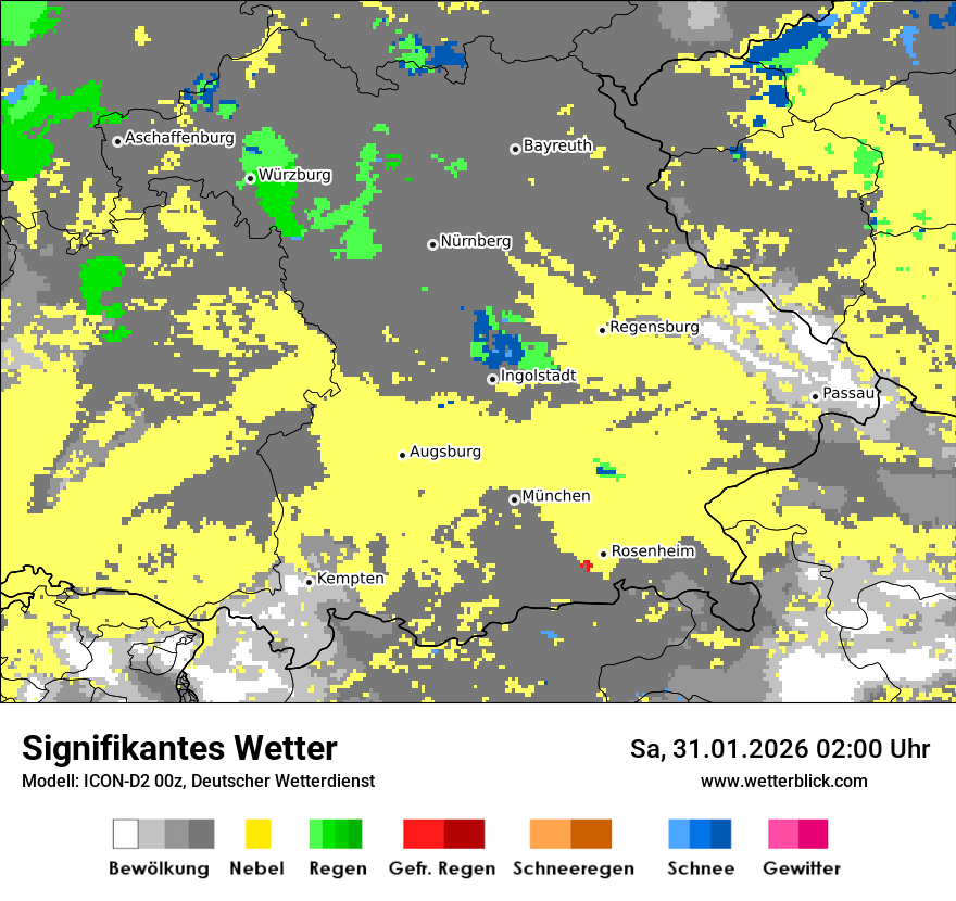 Signifikantes Wetter
