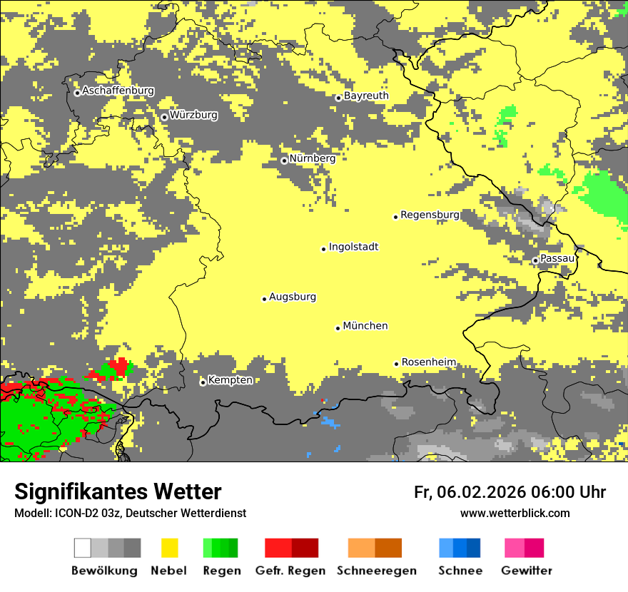 Signifikantes Wetter