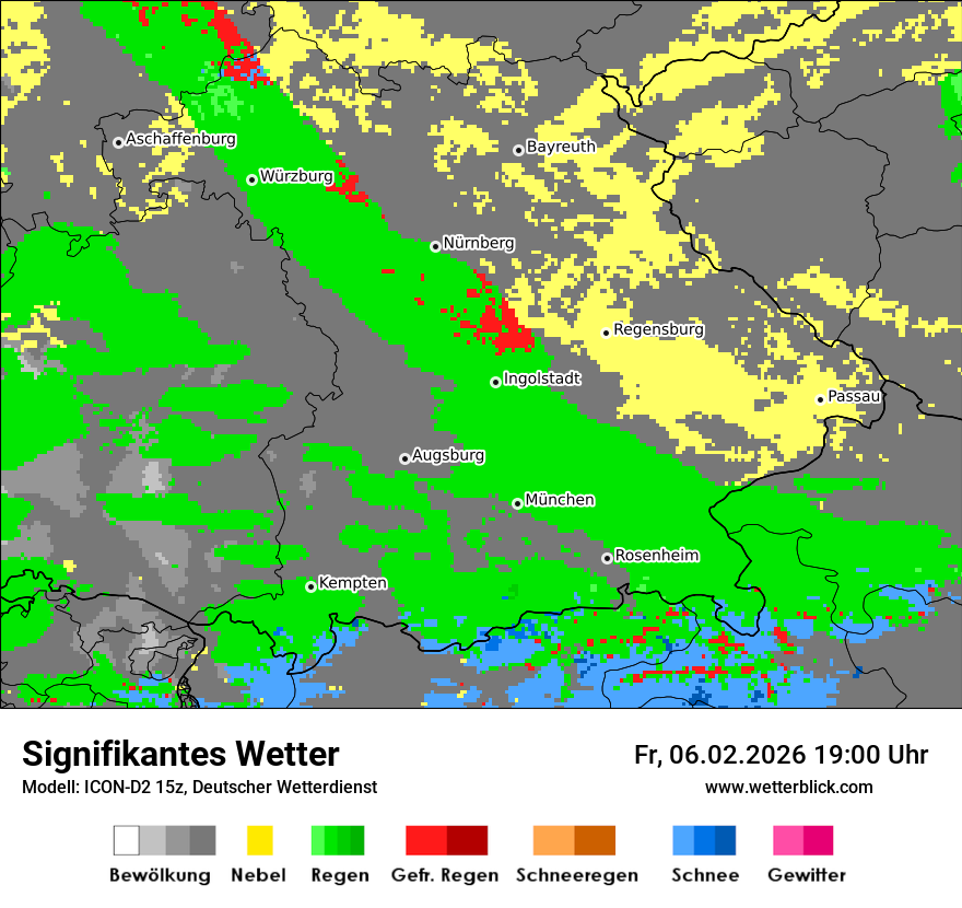 Signifikantes Wetter