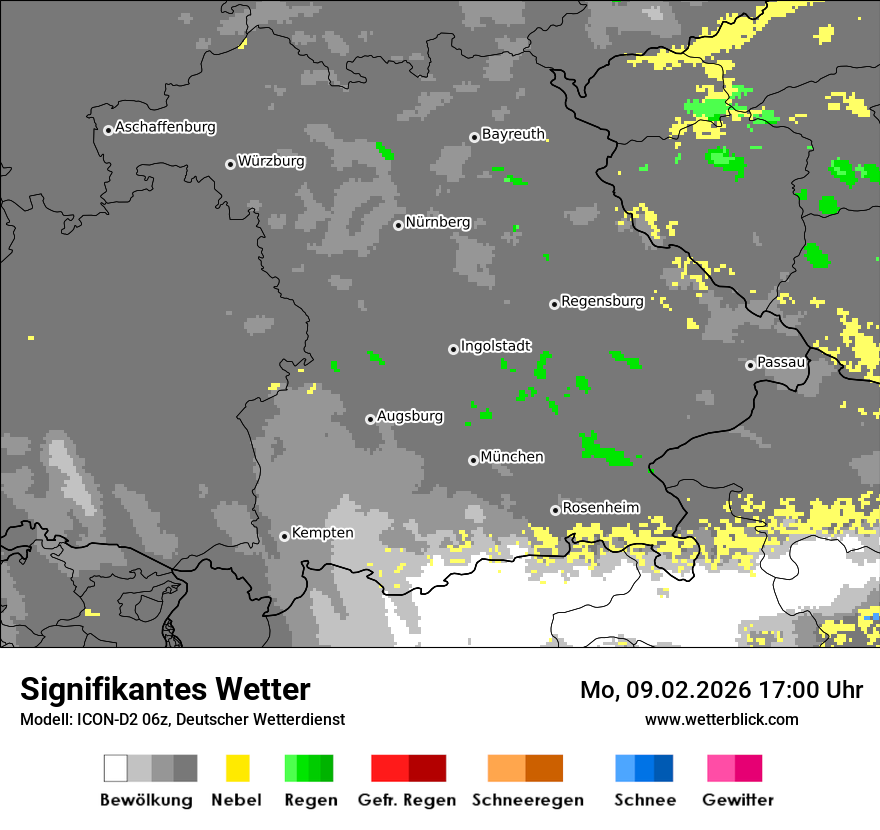 Signifikantes Wetter