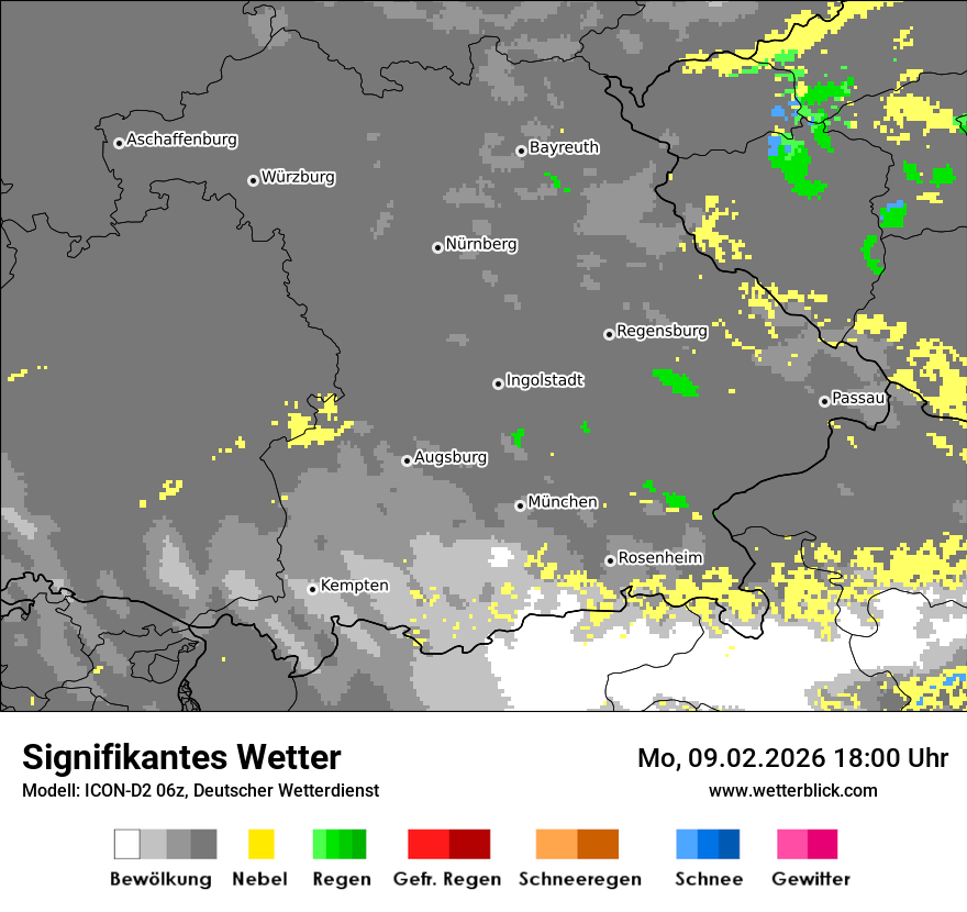 Signifikantes Wetter