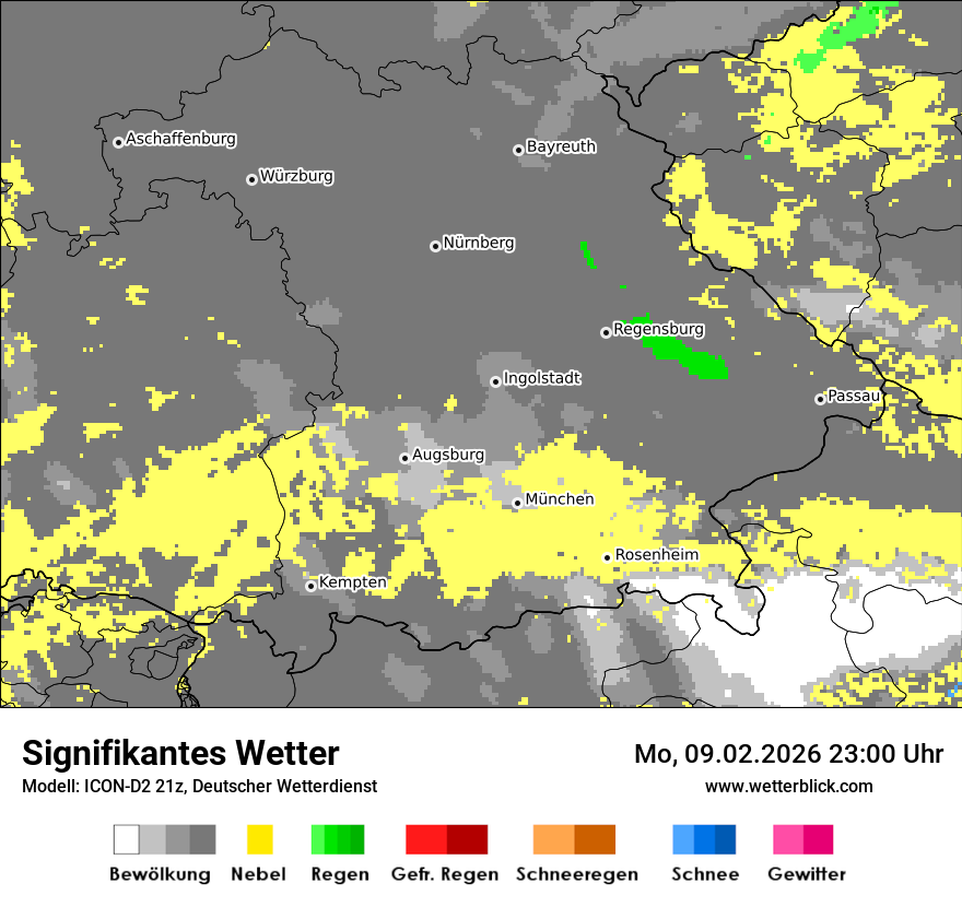 Signifikantes Wetter