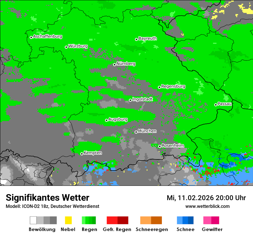 Signifikantes Wetter