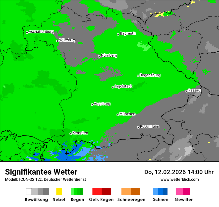 Signifikantes Wetter