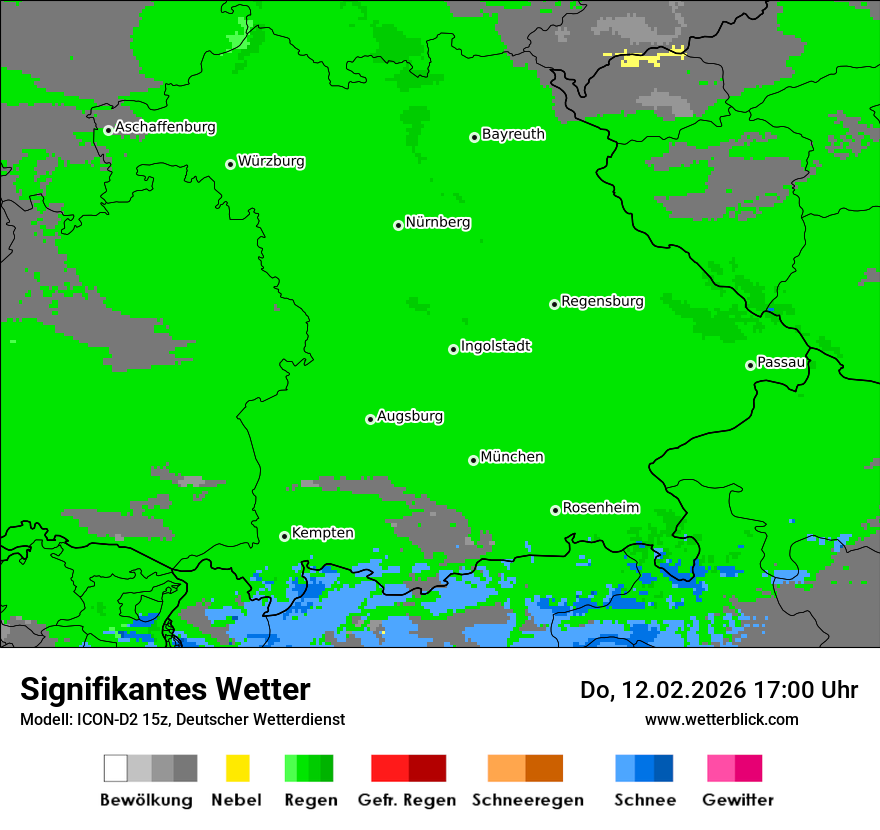 Signifikantes Wetter