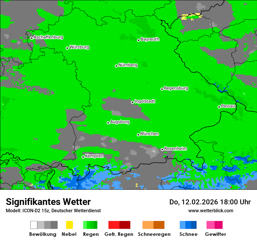 Signifikantes Wetter
