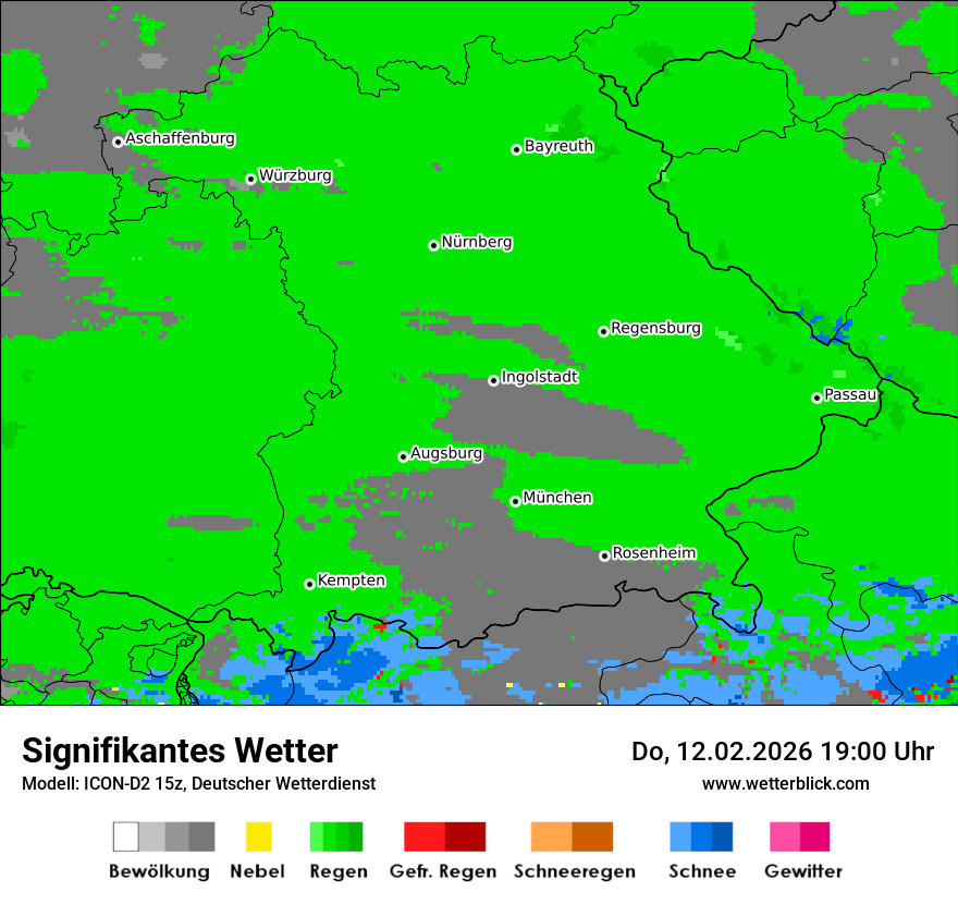 Signifikantes Wetter
