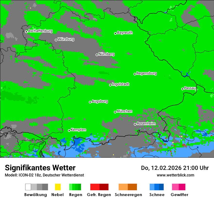 Signifikantes Wetter