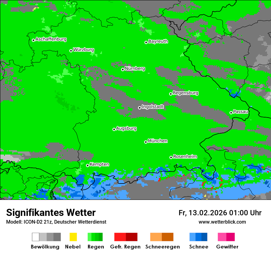 Signifikantes Wetter