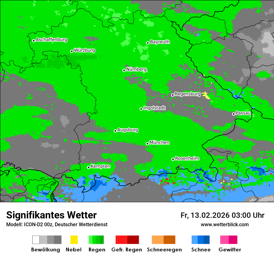 Signifikantes Wetter