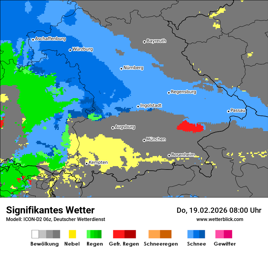Signifikantes Wetter