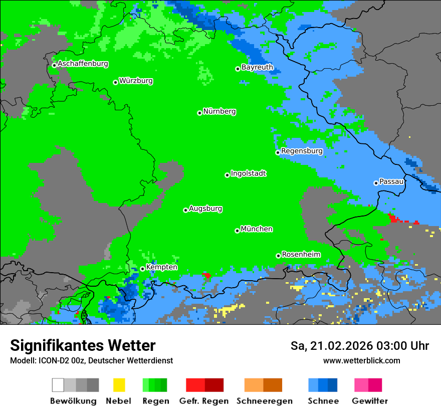 Signifikantes Wetter