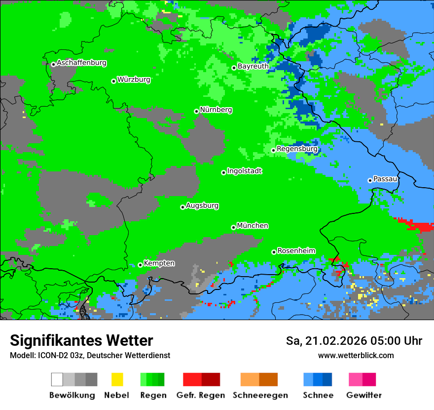 Signifikantes Wetter