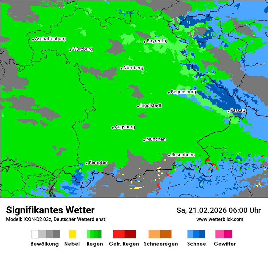 Signifikantes Wetter