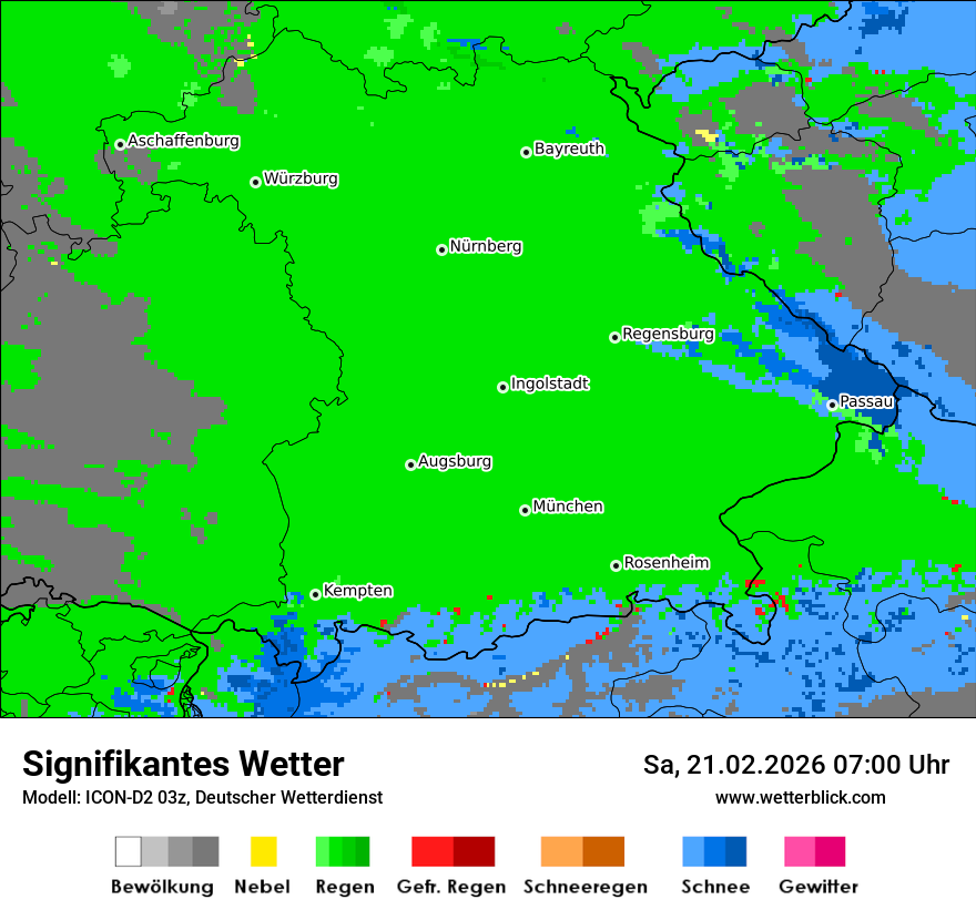 Signifikantes Wetter