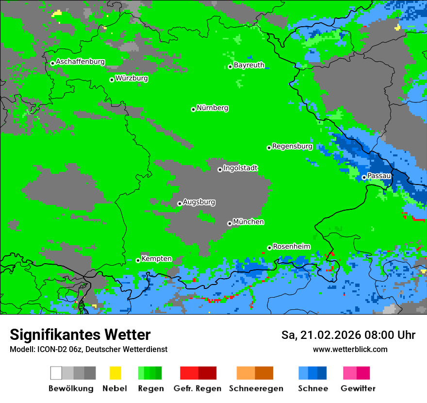 Signifikantes Wetter