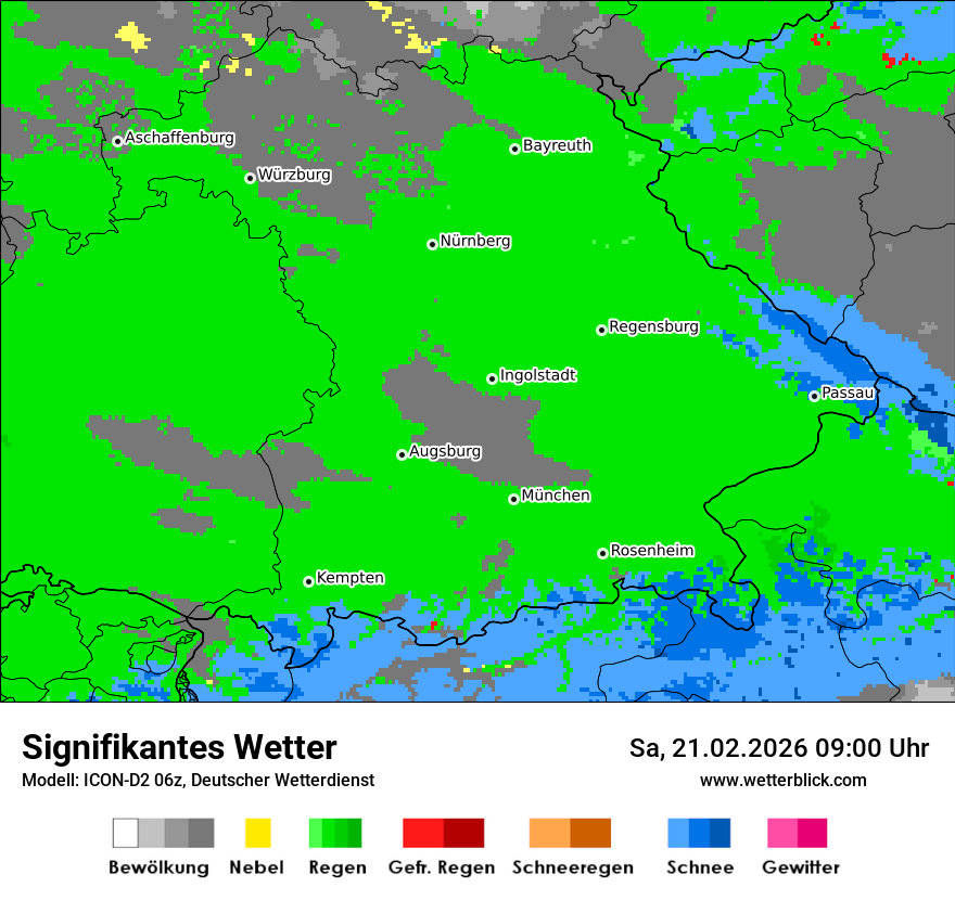 Signifikantes Wetter