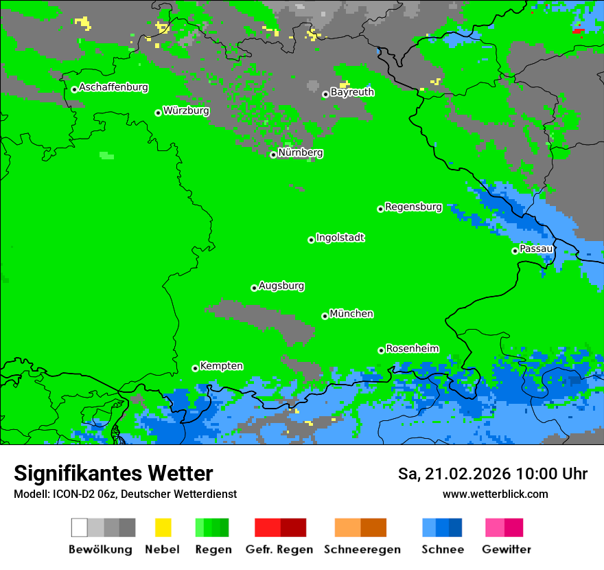 Signifikantes Wetter