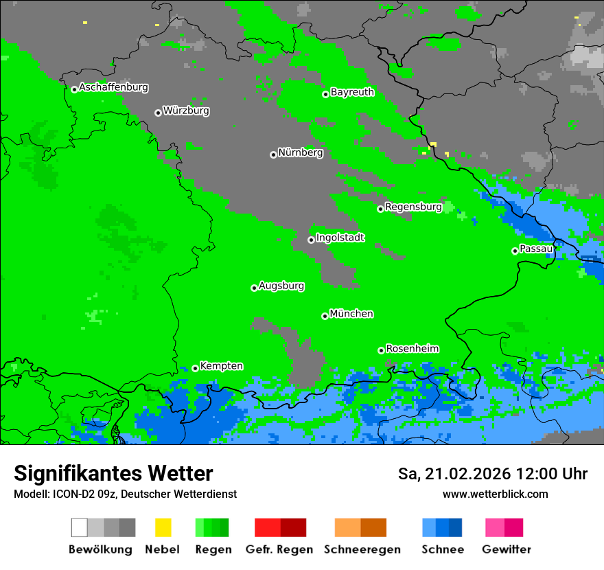 Signifikantes Wetter