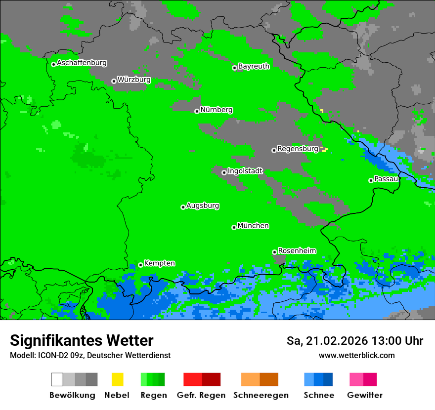 Signifikantes Wetter