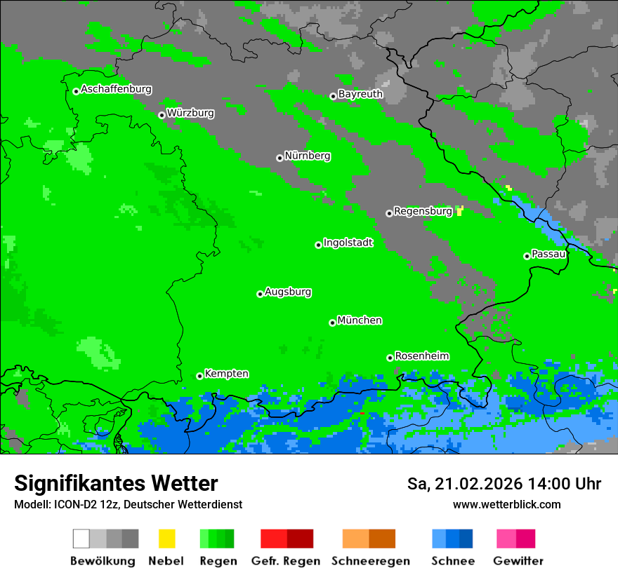 Signifikantes Wetter