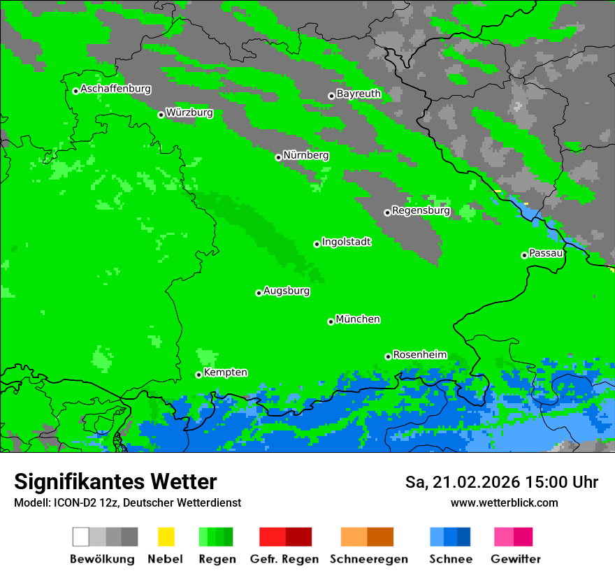 Signifikantes Wetter