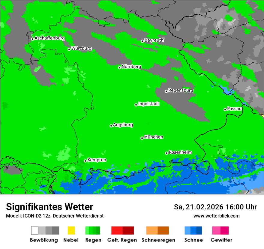 Signifikantes Wetter