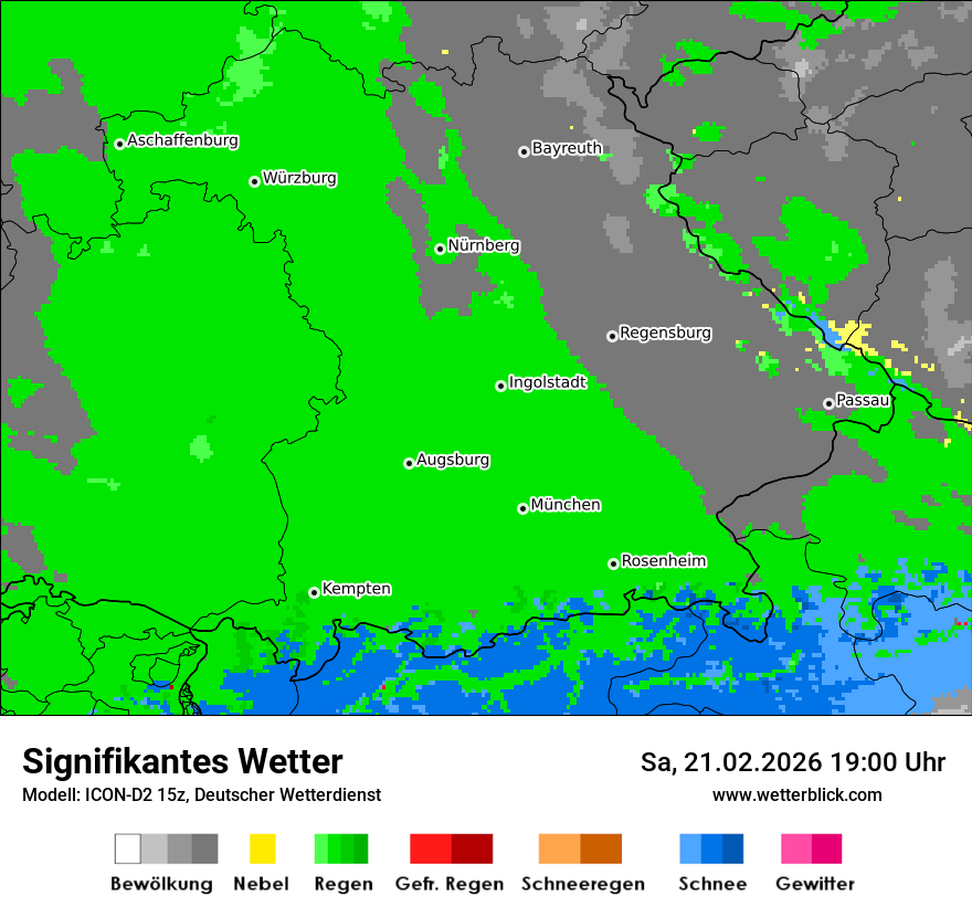 Signifikantes Wetter