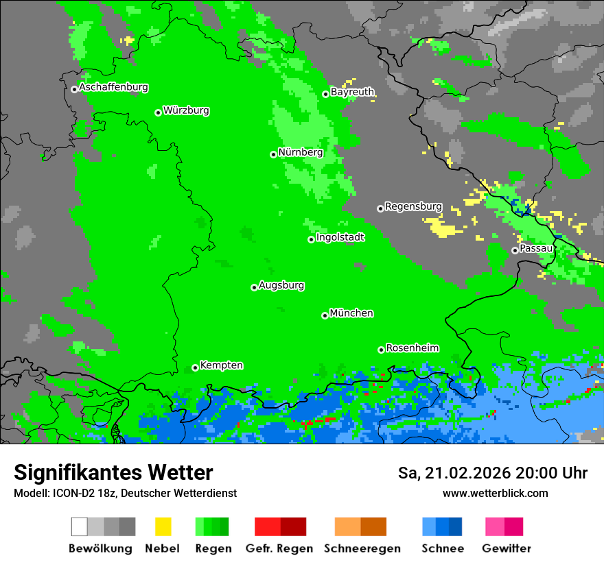 Signifikantes Wetter