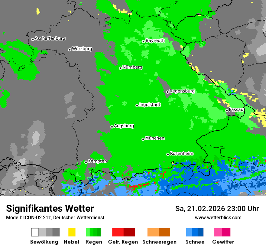 Signifikantes Wetter