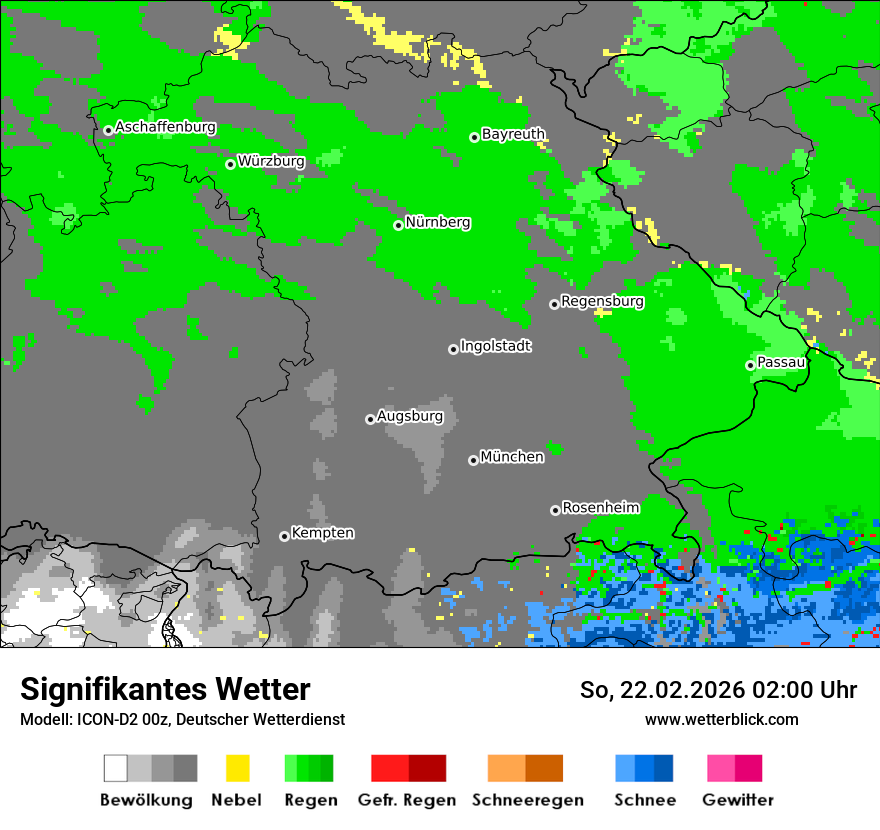 Signifikantes Wetter