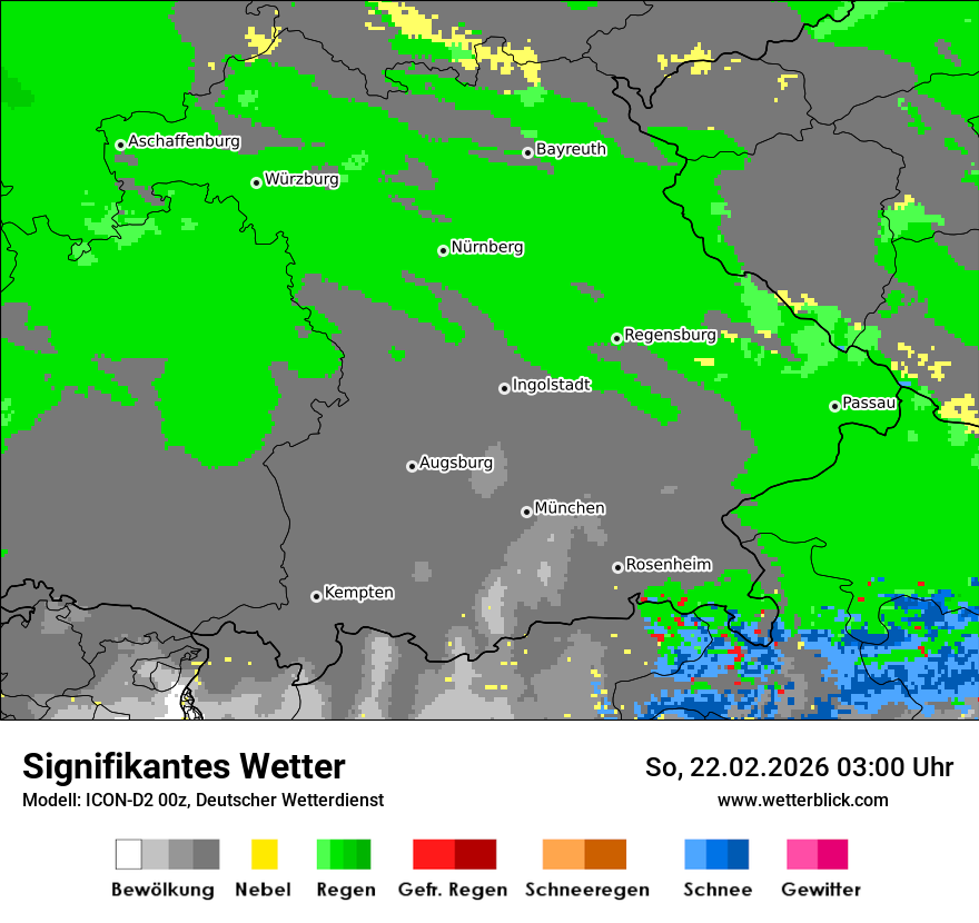 Signifikantes Wetter