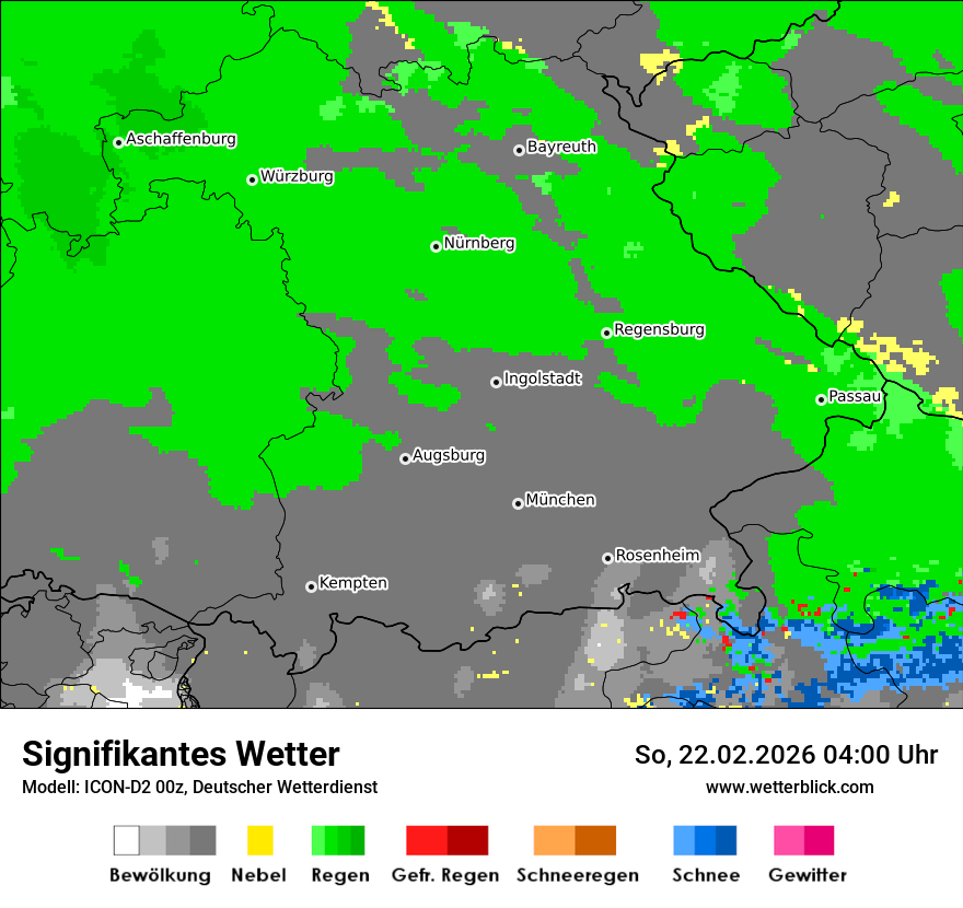 Signifikantes Wetter