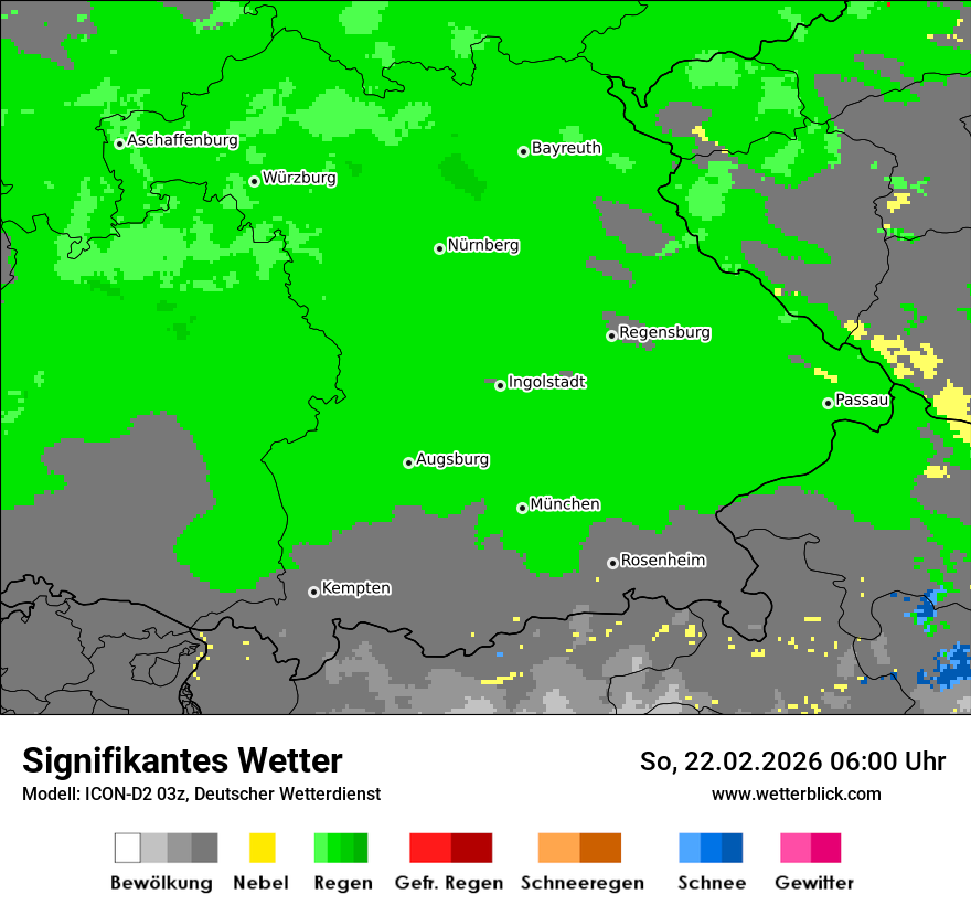 Signifikantes Wetter