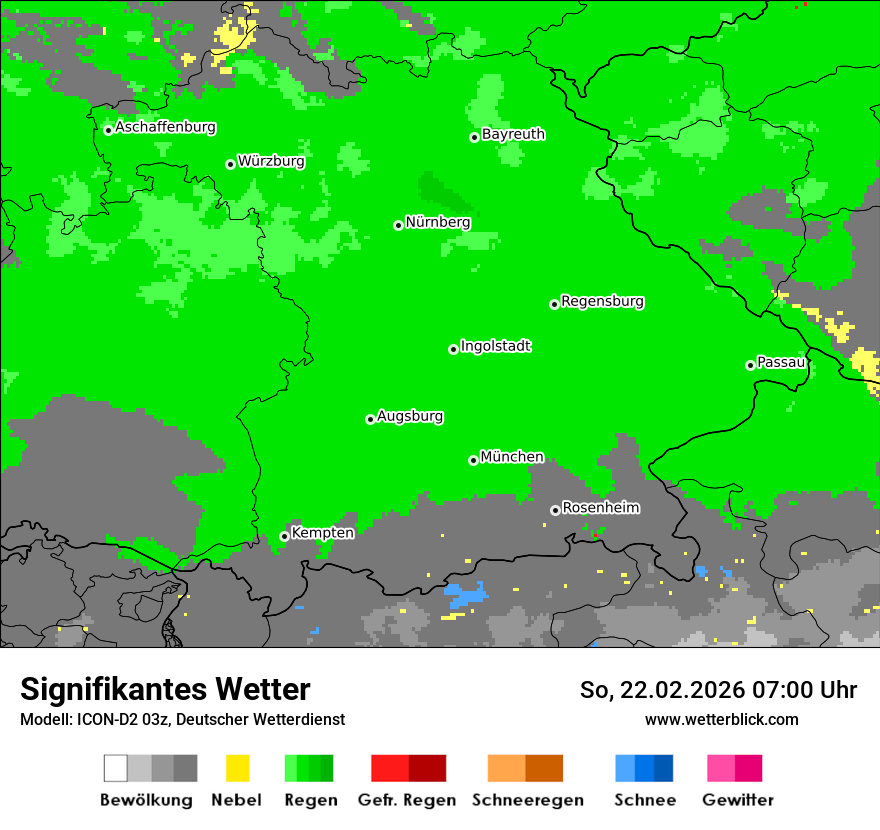 Signifikantes Wetter