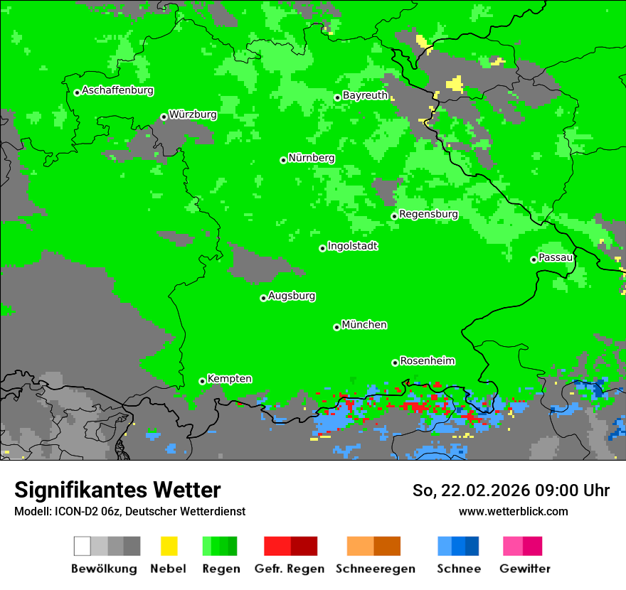 Signifikantes Wetter