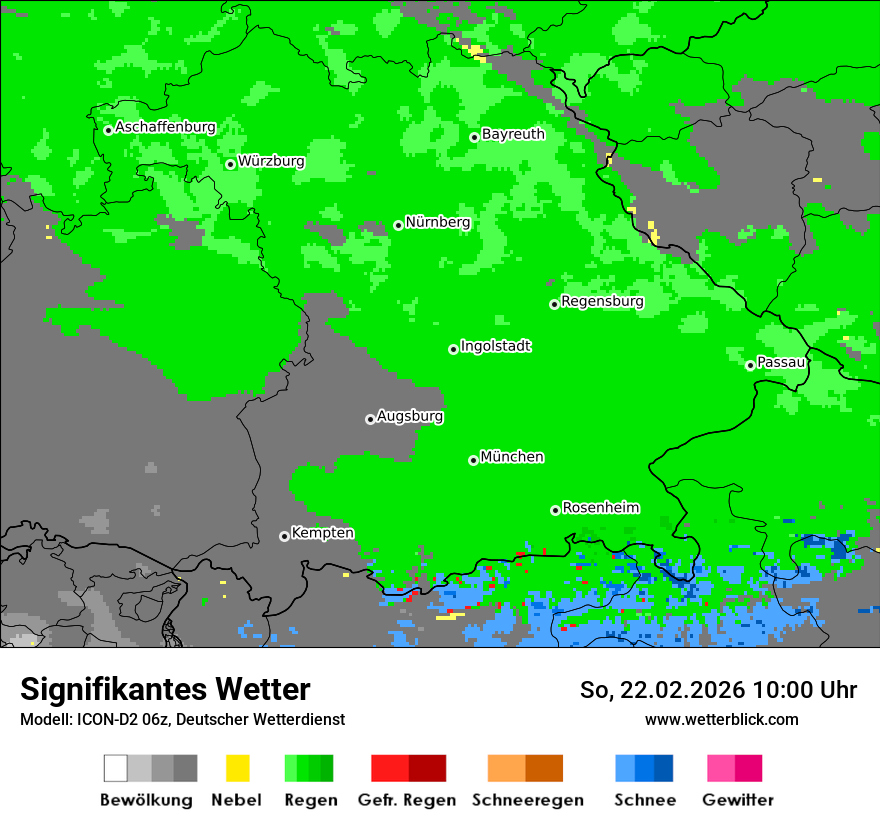 Signifikantes Wetter