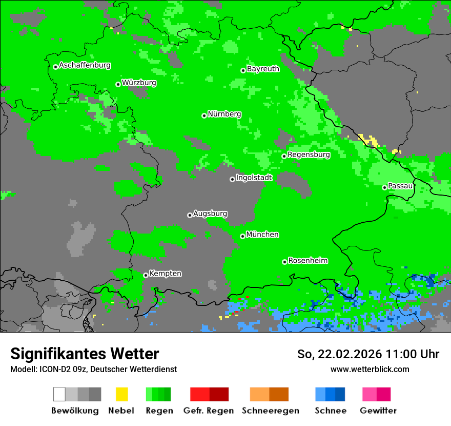 Signifikantes Wetter