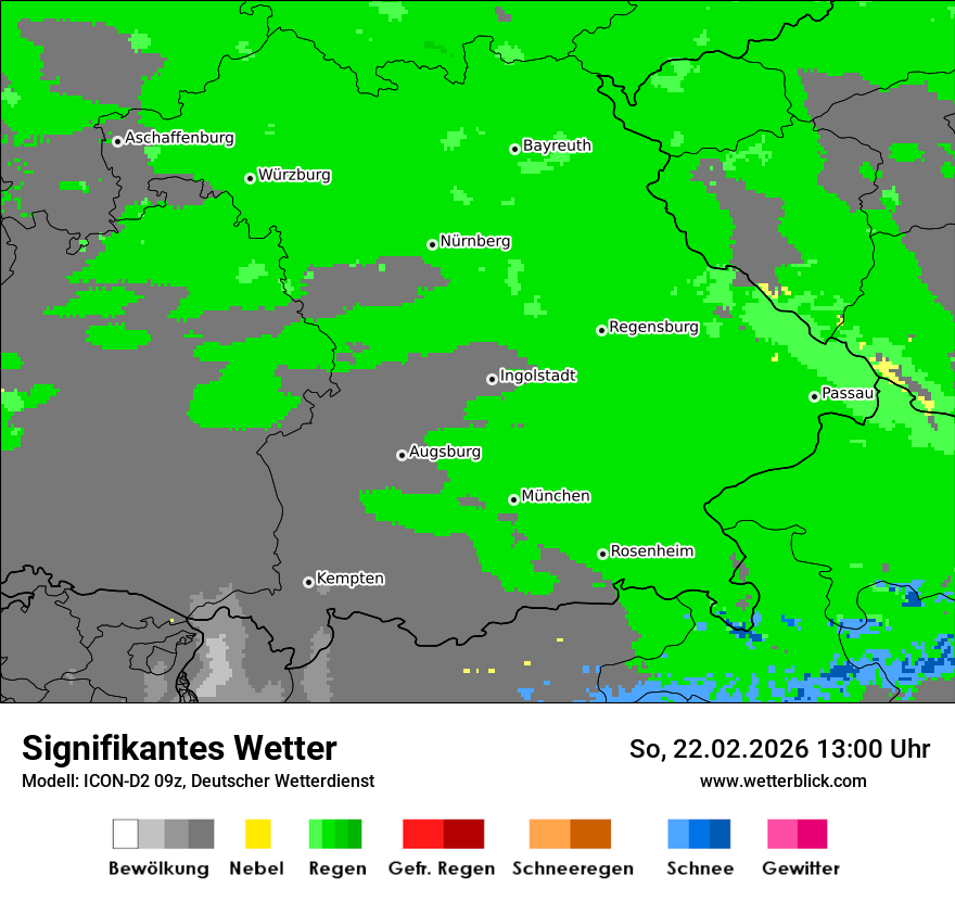 Signifikantes Wetter