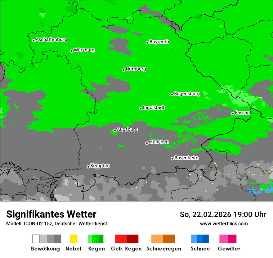 Signifikantes Wetter