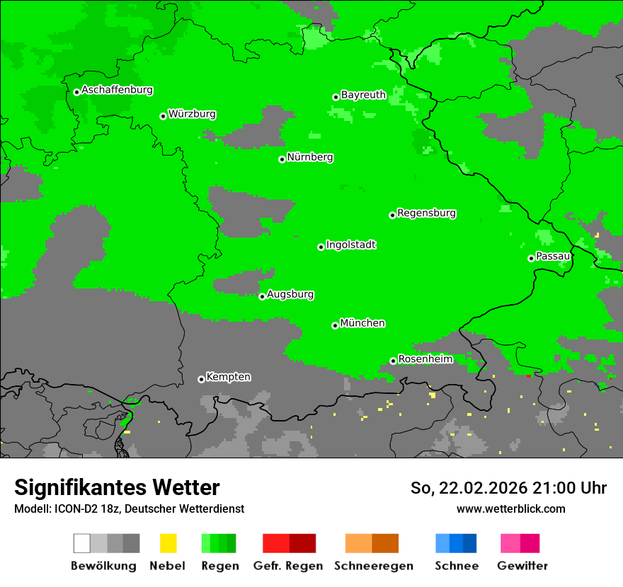 Signifikantes Wetter