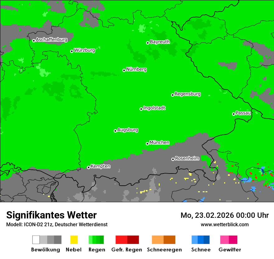 Signifikantes Wetter
