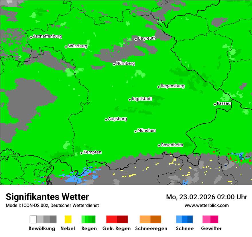 Signifikantes Wetter