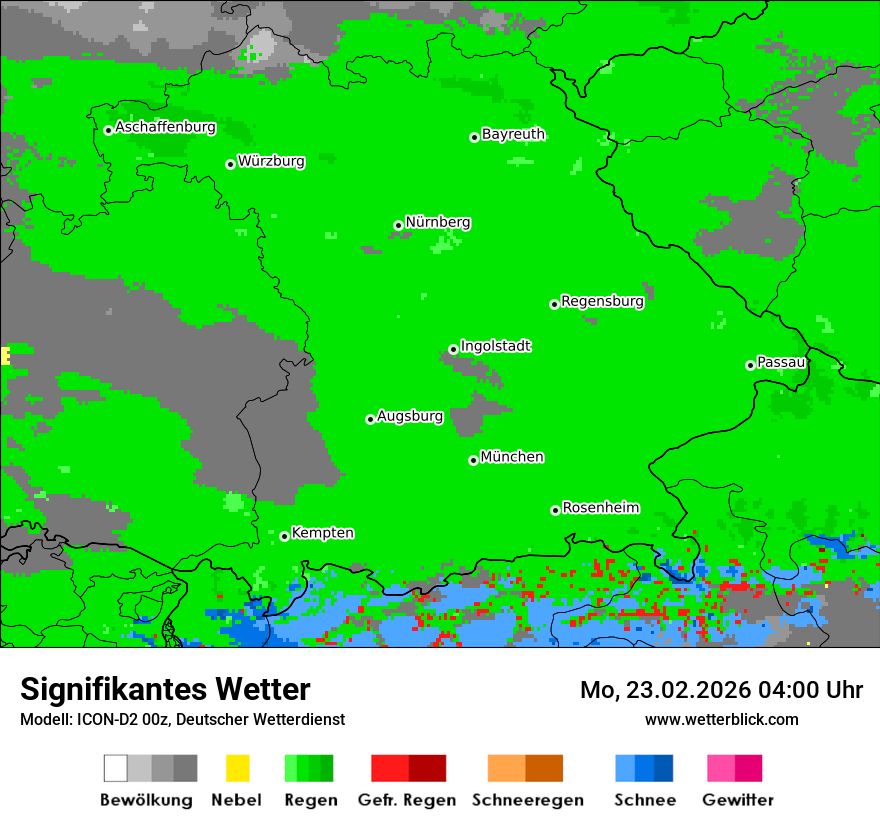 Signifikantes Wetter