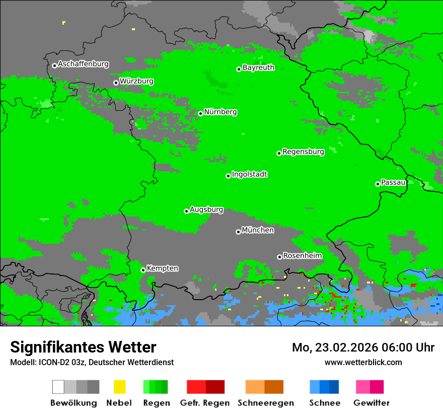 Signifikantes Wetter