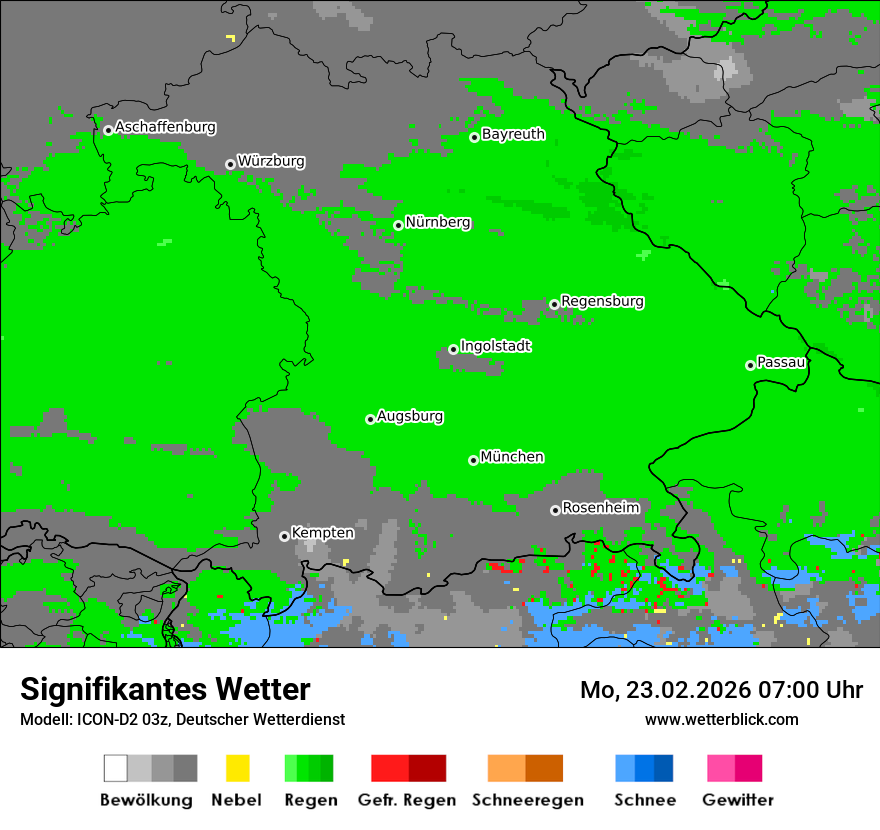 Signifikantes Wetter