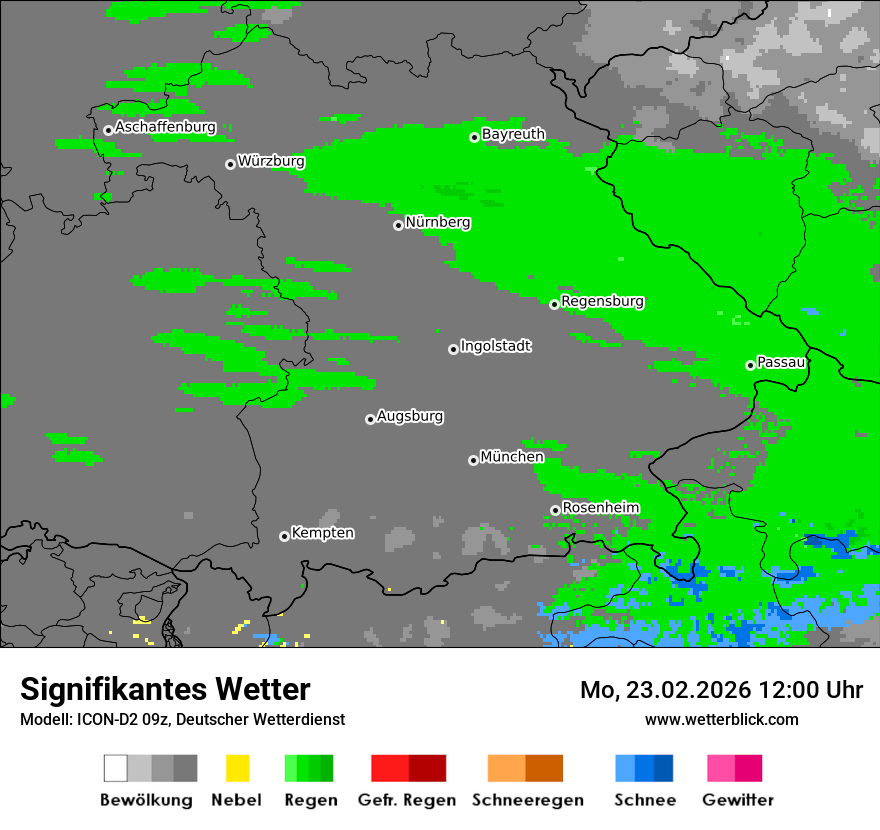 Signifikantes Wetter