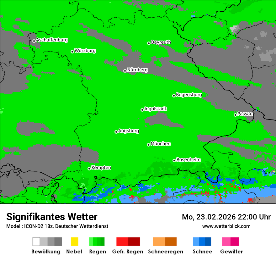 Signifikantes Wetter