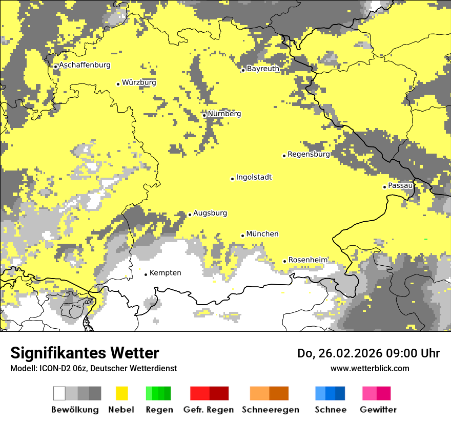 Signifikantes Wetter
